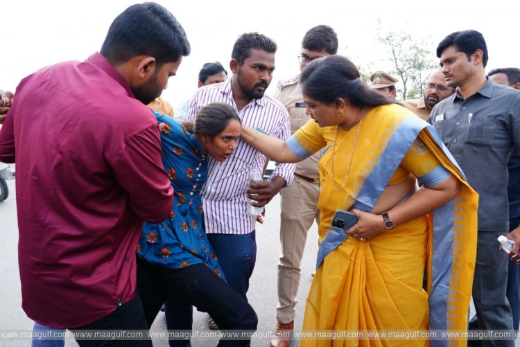 మానవత్వం చాటిన హోంమంత్రి అనిత