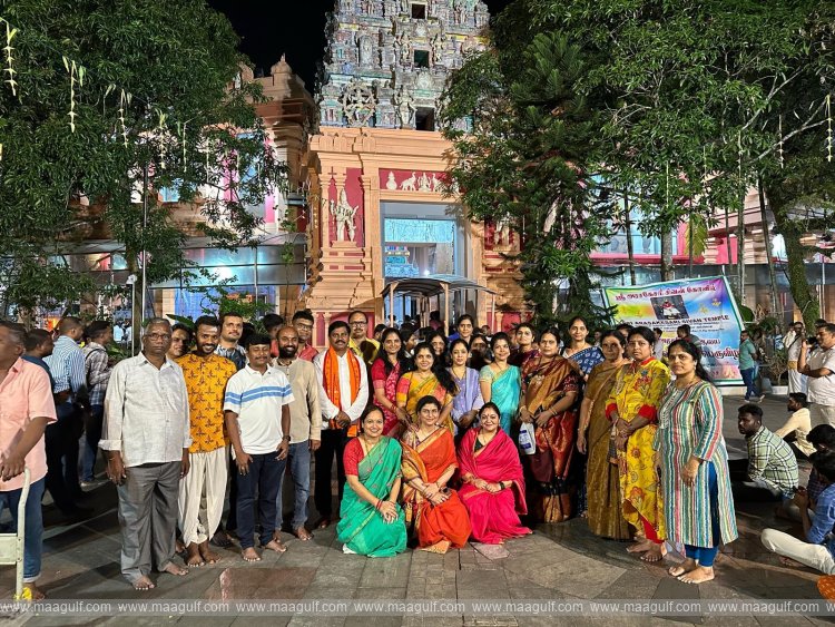 తెలంగాణ కల్చరల్ సొసైటీ (సింగపూర్) ఆధ్వర్యంలో శివాలయాల సందర్శన యాత్ర