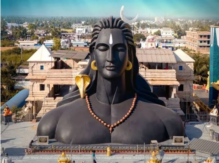 ద్వారపూడిలో 60 అడుగుల ఆదియోగి విగ్రహం..