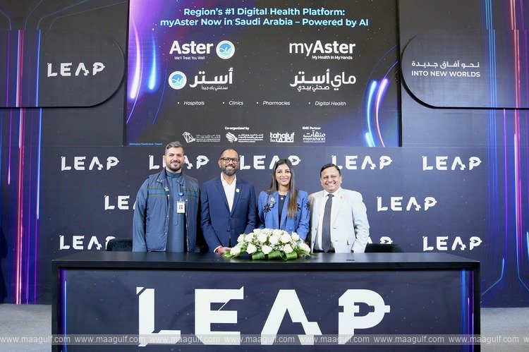 Aster DM Healthcare launches myAster in Saudi Arabia
