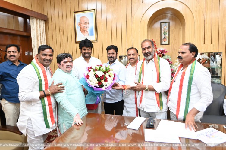 సీఎం రేవంత్ ని క‌లిసిన రాష్ట్ర‌ మంత్రులు, ఎమ్మెల్సీలు, ఎమ్మెల్యేలు !