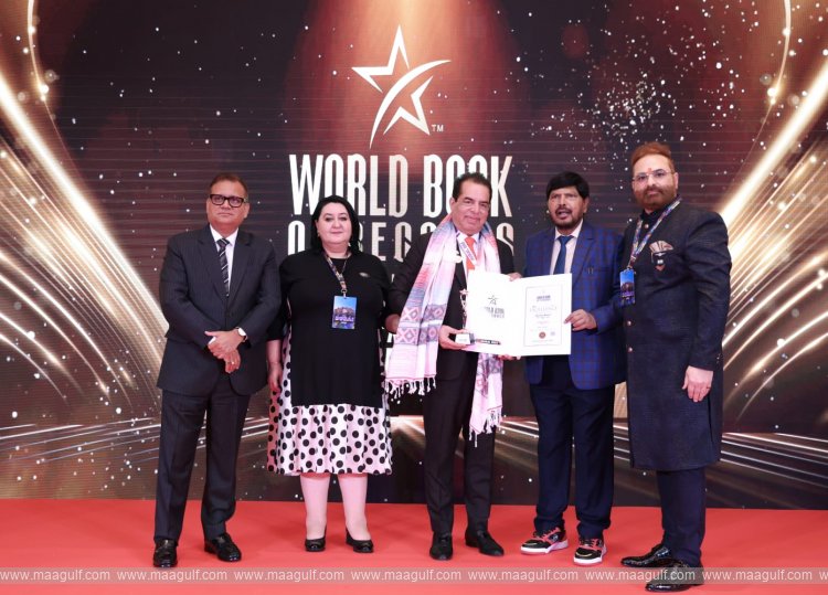 Rajendra Matlani honoured with International Excellence Award in Dubai