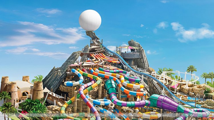 యాస్ వాటర్ వరల్డ్ అబుదాబిలో అగ్నిప్రమాదం..!!