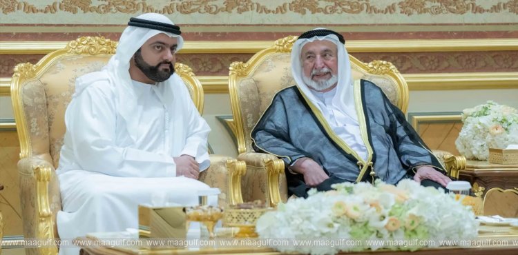 Sharjah Ruler accepts Ramadan greetings from Fujairah Crown Prince