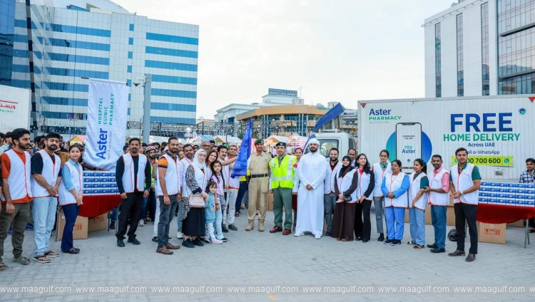 Aster DM Healthcare Collaborates with Dubai Police to Distribute 150,000 Iftar Kits