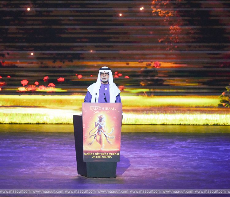 Nahyan bin Mubarak praises art, creativity at Grand Finale of Global Musical \'Rajadhiraaj\' in Dubai