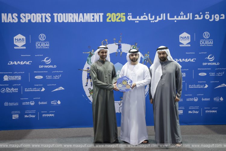 Mansoor bin Mohammed honours sponsors, partners of Nad Al Sheba Sports Tournament