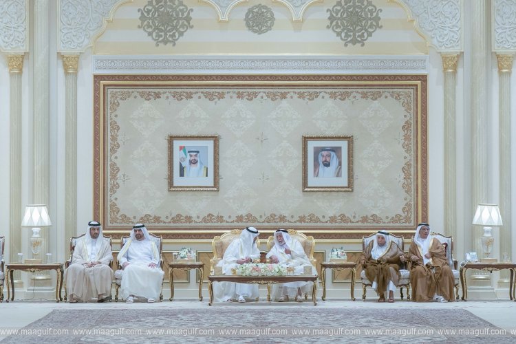 Sharjah Ruler receives Eid Al Fitr well-wishers