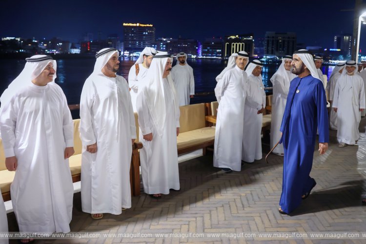 Sheikh Mohammed receives Ramadan well-wishers at Al Shindagha