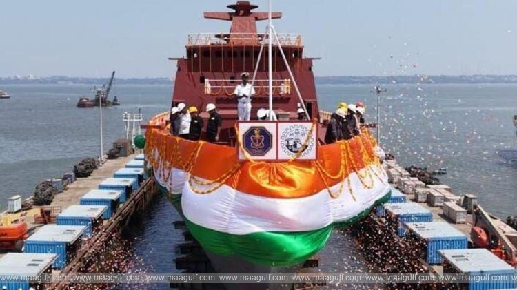 గోవా షిప్‌యార్డ్‌లో రెండవ యుద్ధనౌక \'తవస్య\' ప్రారంభం..