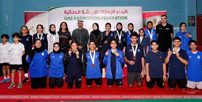 Al Nasr shuttlers dominate badminton at 12th Nad Al Sheba Sports Tournament
