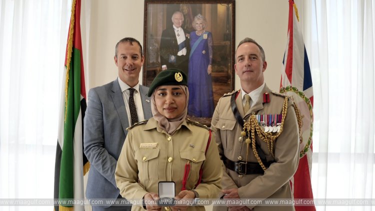First UAE female officer earns Master\'s Degree from UK\'s Defence Academy