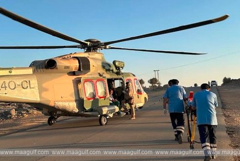 జబల్ షామ్స్ లో మహిళను రక్షించిన CDAA రెస్క్యూ టీమ్..!!