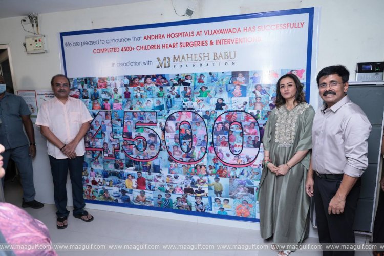 ఉచితంగా 4,500 ల గుండె ఆప‌రేషన్ లు చేయించిన మ‌హేశ్ బాబు