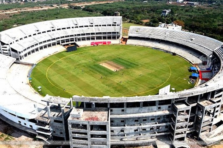 అమరావతిలో దేశంలోనే అతిపెద్ద క్రికెట్ స్టేడియం..!