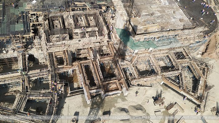 అల్ నామా హాస్పిటల్ ప్రాజెక్ట్ పనుల్లో పురోగతి..!!