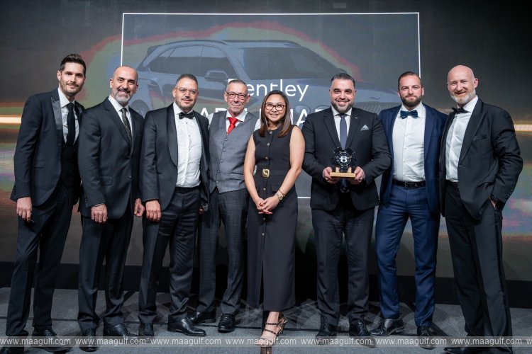 Bentley Emirates triumphs with five prestigious awards at the Bentley Regional Dealer Conference MEIA 2024