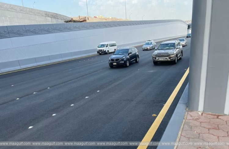 కువైట్ లోని సల్మియా ఐదవ రింగ్ రోడ్ టన్నెల్ ప్రారంభం..!!