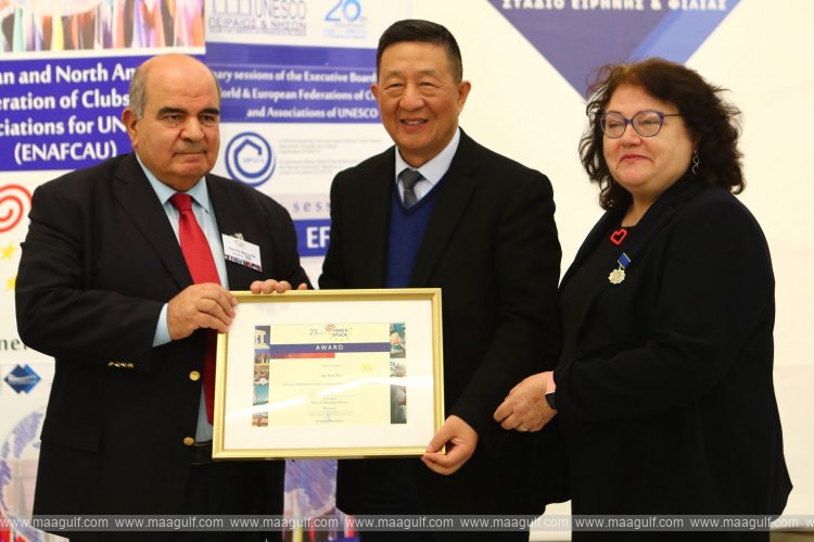 Mr.Loannis Maronitis Elected as the New President of the European Federation of UNESCO Clubs and Associations