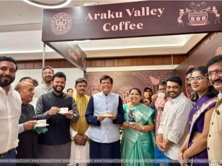 పార్లమెంట్‌ క్యాంటీన్ లో అరకు కాఫీ స్టాల్ ప్రారంభం