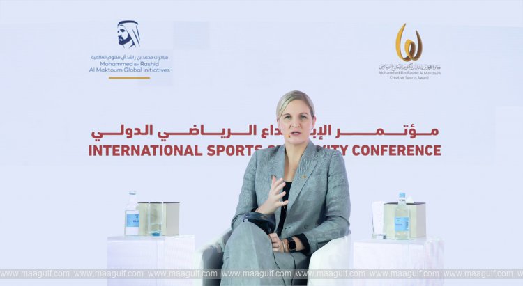 The Mohammed bin Rashid Al Maktoum Creative Sports Award congratulates Kirsty Coventry