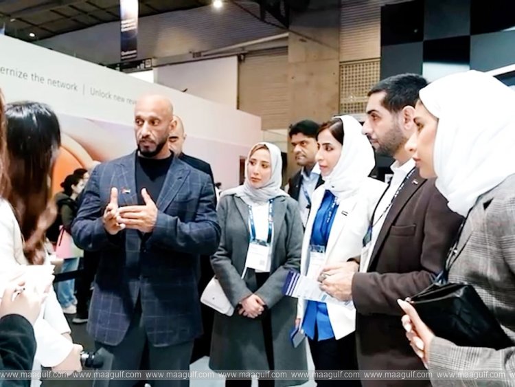 Chairman of National Media Office attends conclusion of Mobile World Congress in Barcelona