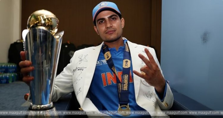 ఐసీసీ ప్ర‌తిష్టాత్మ‌క అవార్డును అందుకున్న శుభ్‌మ‌న్ గిల్‌..