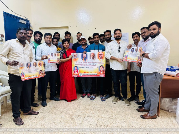 1 దుబాయ్: బిజెపి ఎన్.ఆర్.ఐ సెల్ ఆధ్వర్యంలో ఘనంగా సంబరాలు