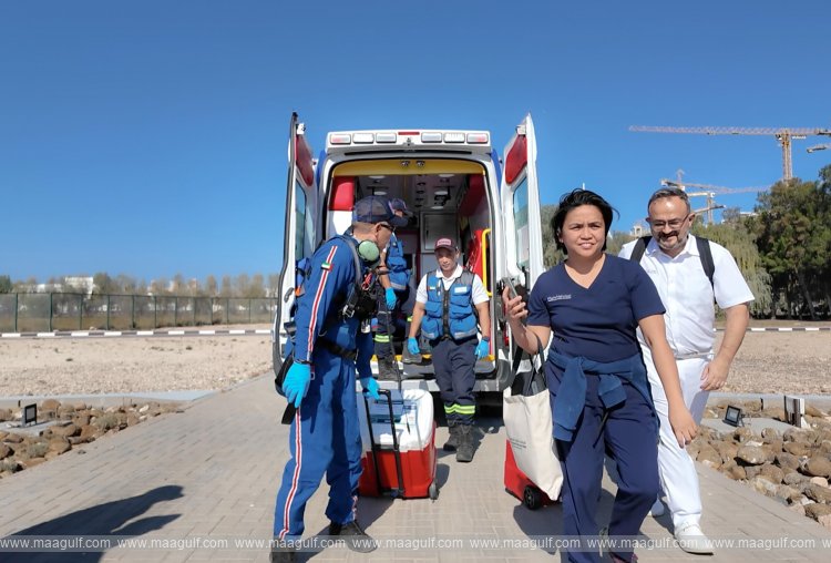 DHA and Dubai Ambulance Save Four Patients Through a Successful Organ Transfer Operation