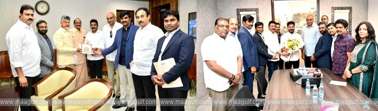 తెలుగు రాష్ట్రాల సీఎంలకు NATS ఆహ్వానం