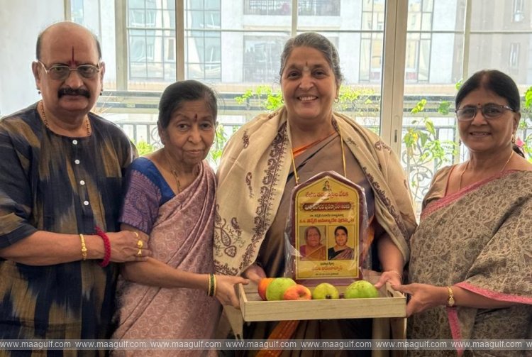 అరుణ వ్యాస్ కు తెన్నేటి  అహల్యా దేవి పురస్కారం...