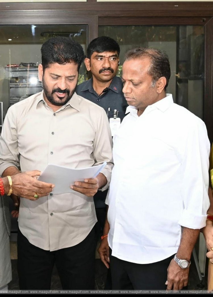 గల్ఫ్ మృతుల కుటుంబాలతో సీఎం రేవంత్ రెడ్డి సహపంక్తి భోజనం