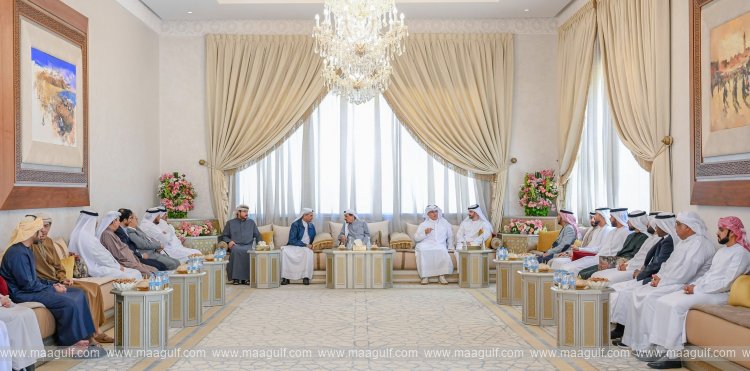 Ajman Ruler receives Fujairah Ruler in Rabat