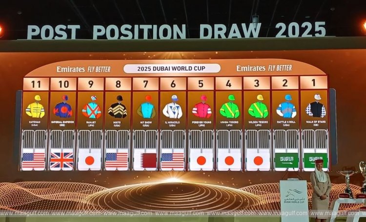 20 Global racing giants clash: 13 nations vie for Dubai World Cup glory
