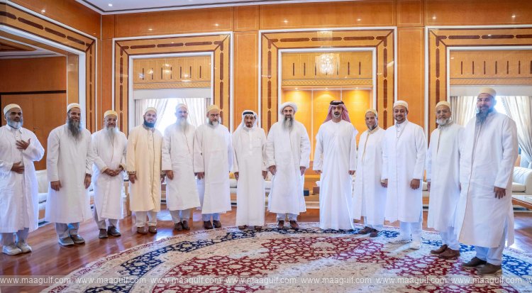 20 Ajman Ruler, Crown Prince receive son of Dawoodi Bohra leader
