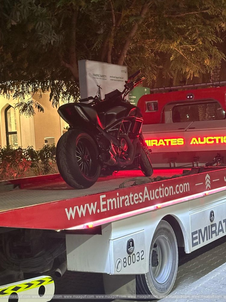 Dubai Police Summons Reckless Young Man for Performing Dangerous Stunts on Motorcycle