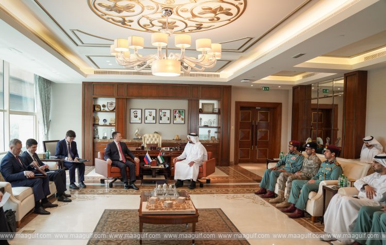 20 Saif bin Zayed meets Russian Prosecutor-General