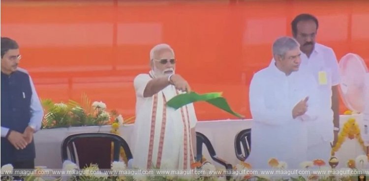 తొలి వర్టికల్ లిఫ్ట్ ఫ్రీ పంబన్ రైల్వే బిడ్జిని ప్రారంభించిన ప్ర‌ధాని మోదీ