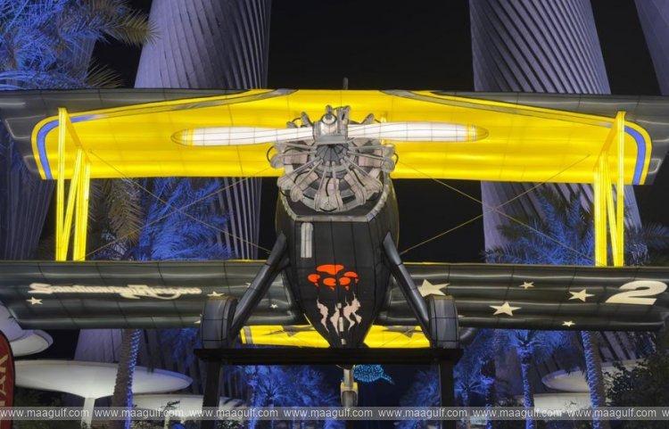 లుసైల్ స్కై ఫెస్టివల్ ప్రారంభం..ఆకట్టుకుంటున్న ఎయిర్ షోలు, డ్రోన్లు..!!