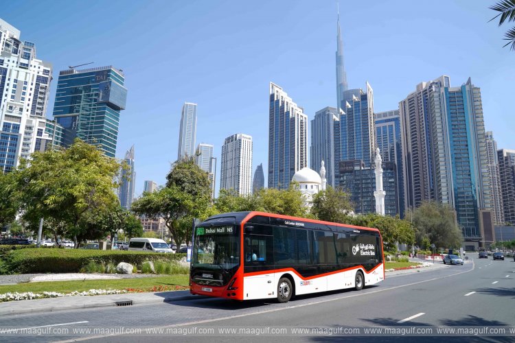 RTA launches pilot operation of next-generation electric bus