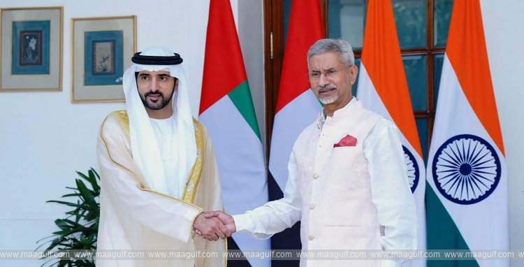 Sheikh Hamdan meets with India’s External Affairs Minister