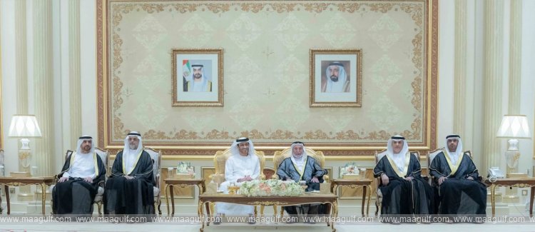 Sharjah Ruler receives Eid well-wishers