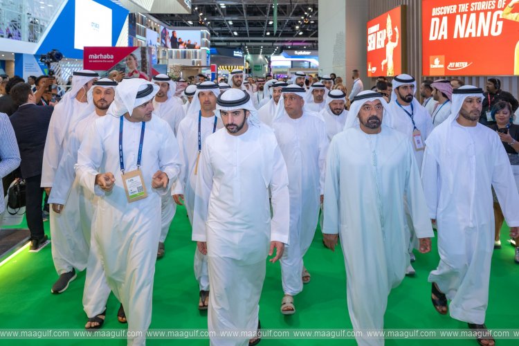 Sheikh Hamdan tours Arabian Travel Market 2025
