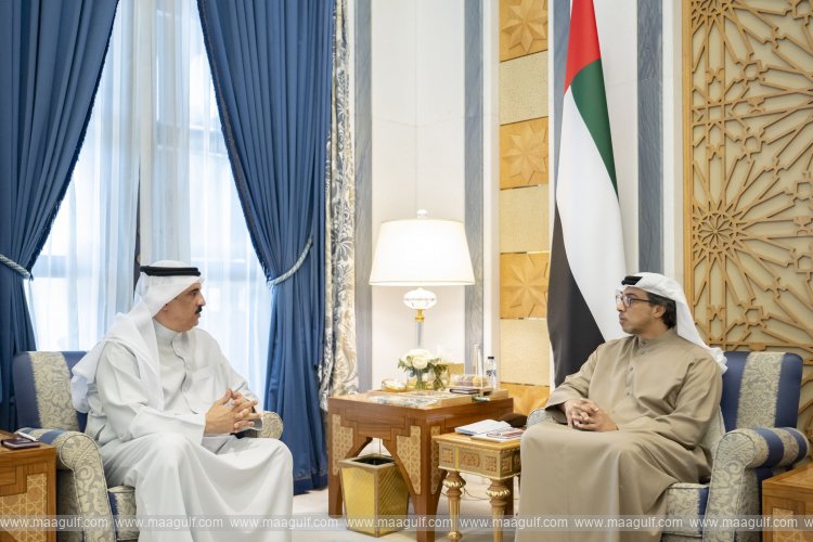 Mansour bin Zayed receives Bahraini Ambassador to UAE