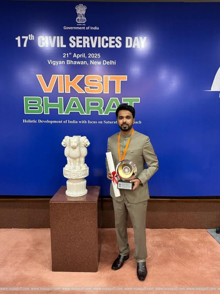 ప్రతిష్టాత్మక ప్రధానమంత్రి అవార్డును అందుకున్న ప్రసన్న వెంకటేష్