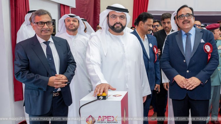 Fujairah Crown Prince inaugurates first facility for production of ground calcium carbonate in Fujairah