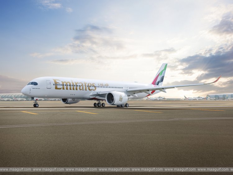 The Emirates A350 makes a debut in Amman