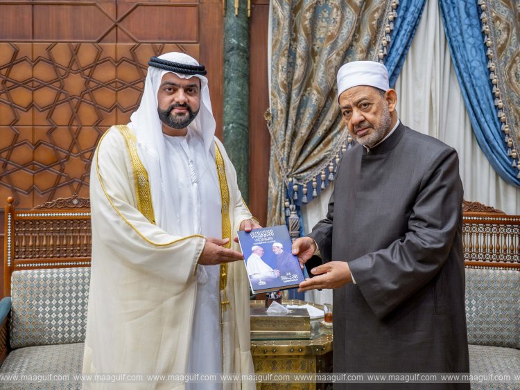 Crown Prince of Fujairah meets Grand Imam of Al-Azhar
