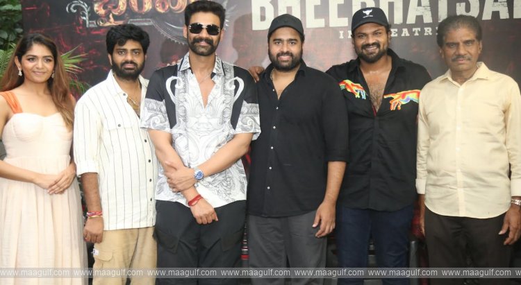 \'భైరవం\' సినిమాకి ఇంత అద్భుతమైన రెస్పాన్స్ వచ్చింది: హీరో సాయి శ్రీనివాస్