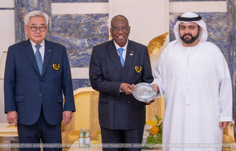 20 Fujairah Crown Prince welcomes World Taekwondo Federation President